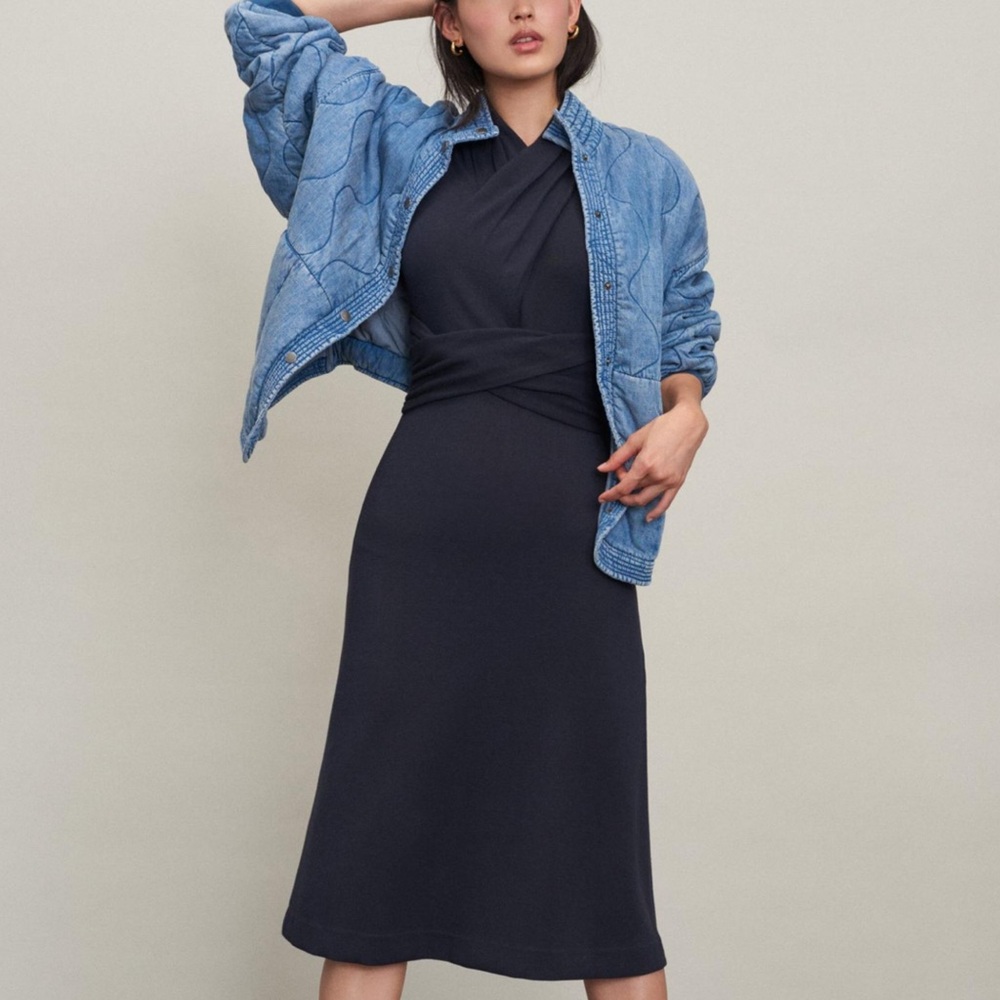HTF Anthropologie Janou Midi Dress